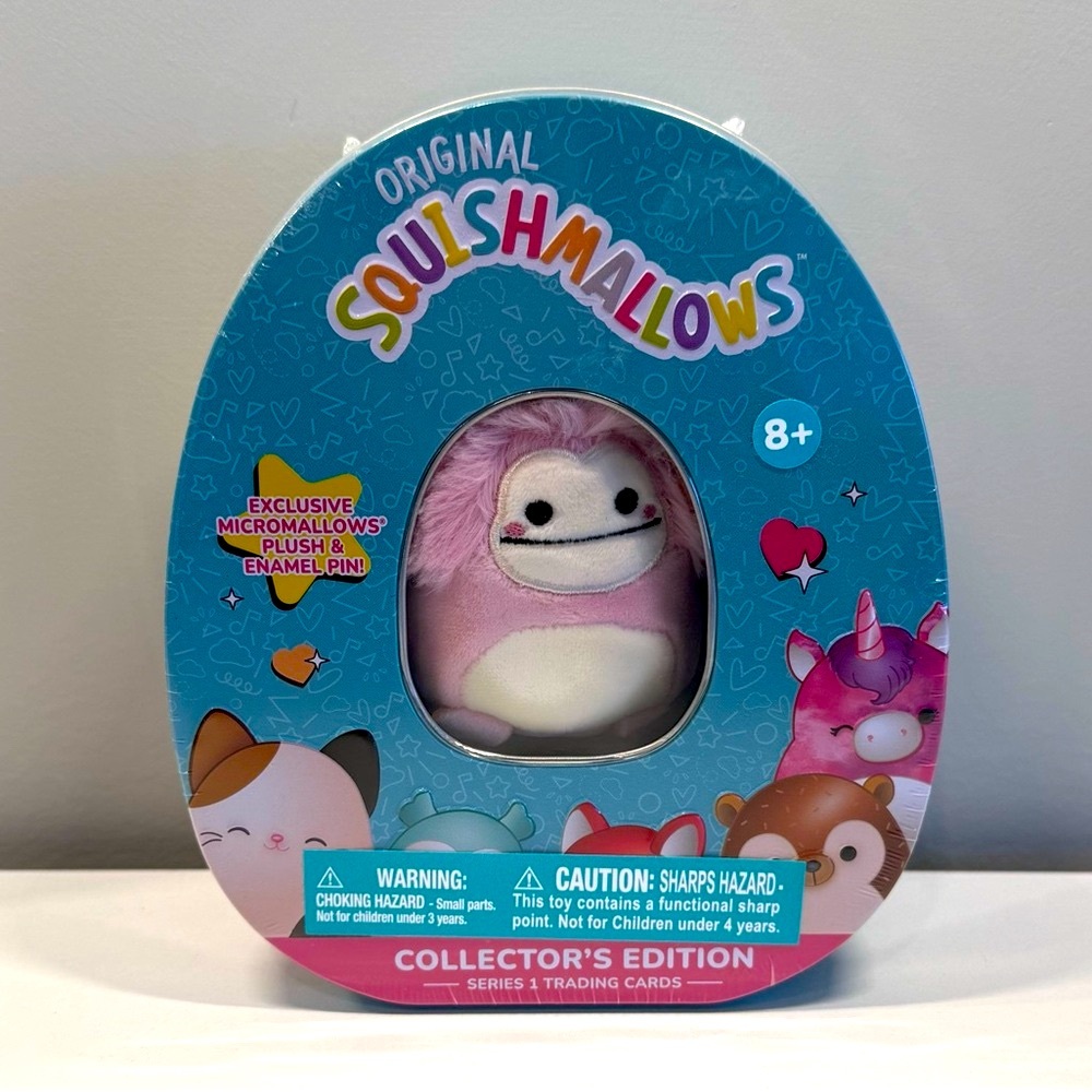 Brina Squishmallows Toy with pin & cards - Exclusive Edition